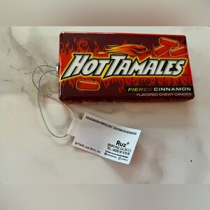 Hot Tamales Christmas Ornament New With Tags Fierce Cinnamon Candy Holiday Decor